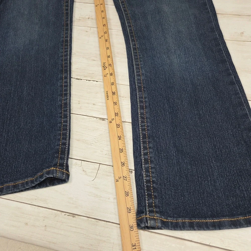 Ariat Rebar M4 Relaxed Bootcut Jeans Mens 34x32 Dark Wash Workwear Denim Pants